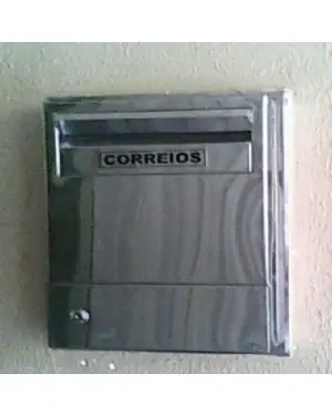 Caixa de correio modelo Correios — Caixas de correspondência em aço inox
