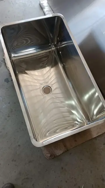 Cuba retangular em inox — Residencial e utensílios em aço inox
